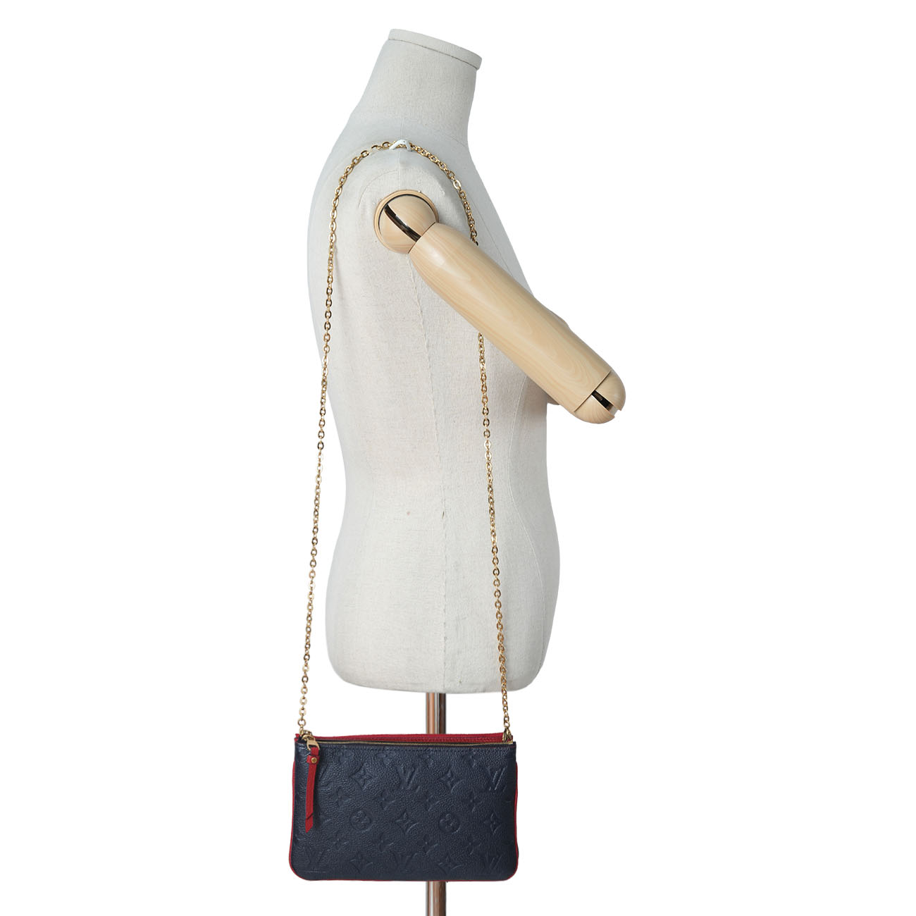 LOUIS VUITTON(USED)루이비통 M63916 포쉐트 더블 지퍼 크로스백